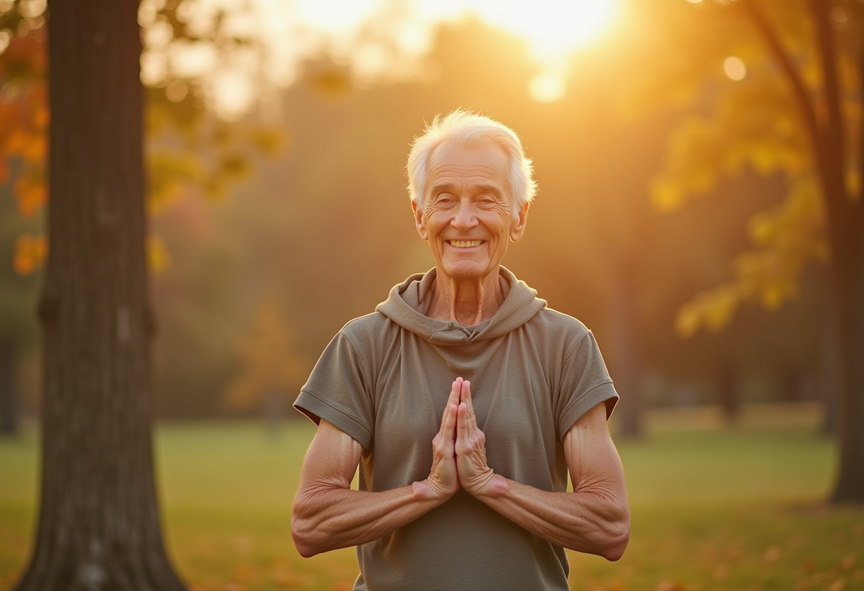 Йога для старших людей - групове заняття